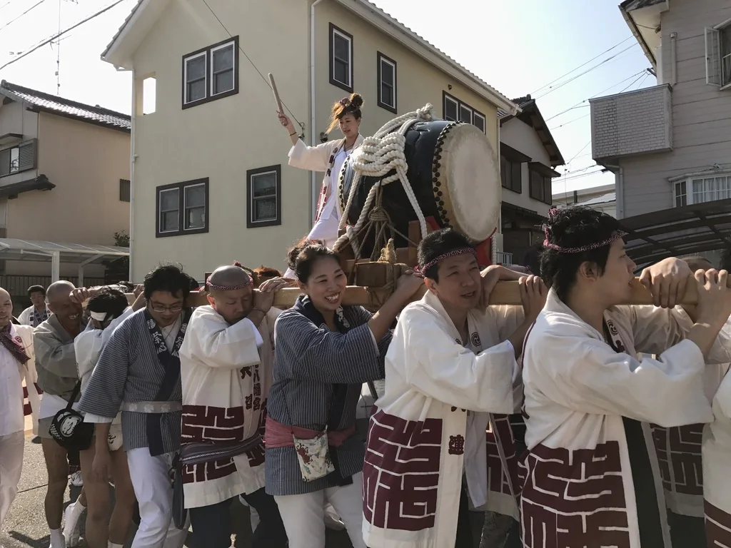 2016年の上地八幡宮例大祭